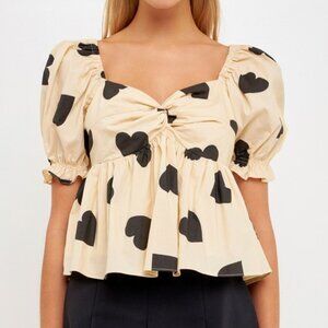 My Heart is Set On You Top